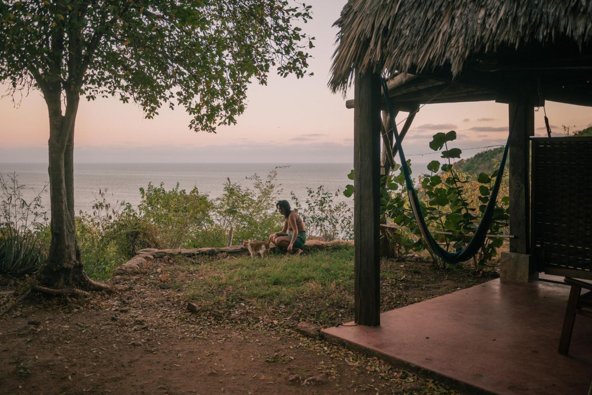 Balamjuyuc Cabanas Y Ecohostel Santa María Tonameca エクステリア 写真