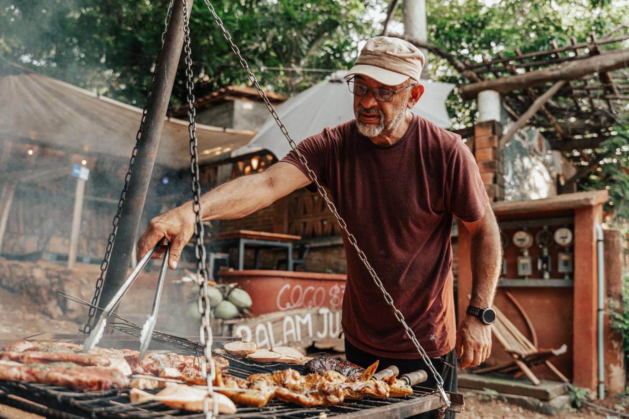 Balamjuyuc Cabanas Y Ecohostel Santa María Tonameca エクステリア 写真